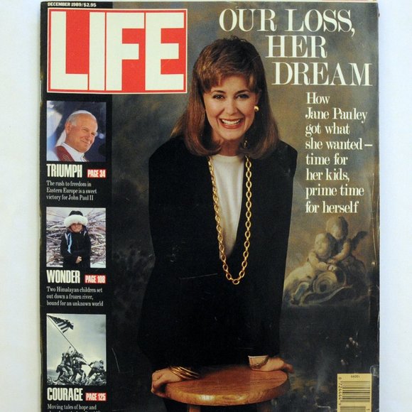 VTG 1989 LIFE Magazines Your CHOICE Barbara Bush Hollywood Woodstock 20th Bra - Picture 12 of 13